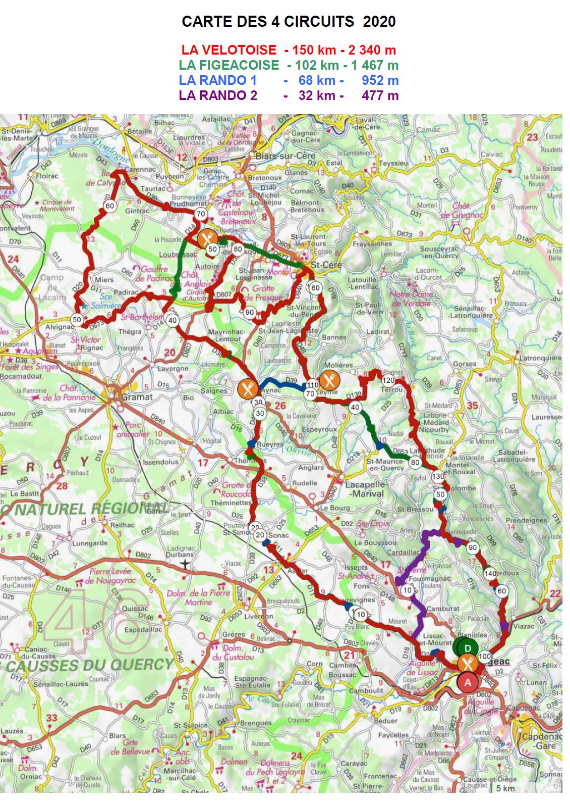 Carte 4 Circuits 2020
